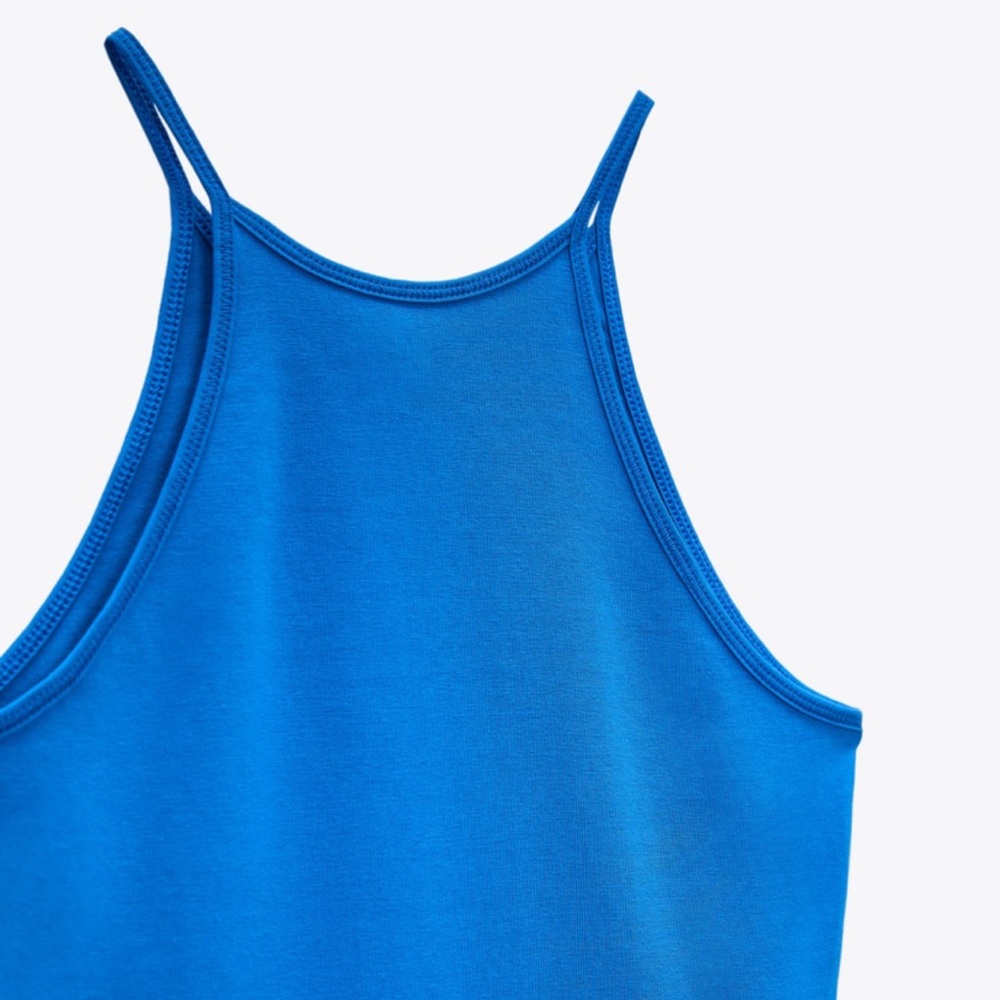 ZARA blue body suit